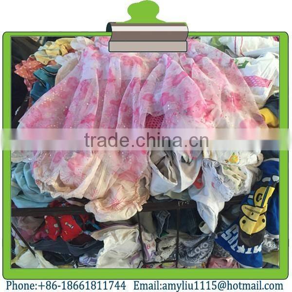 Used clothes in bales