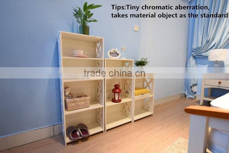 Expensive bedroom furniture pop combination white bookcase set