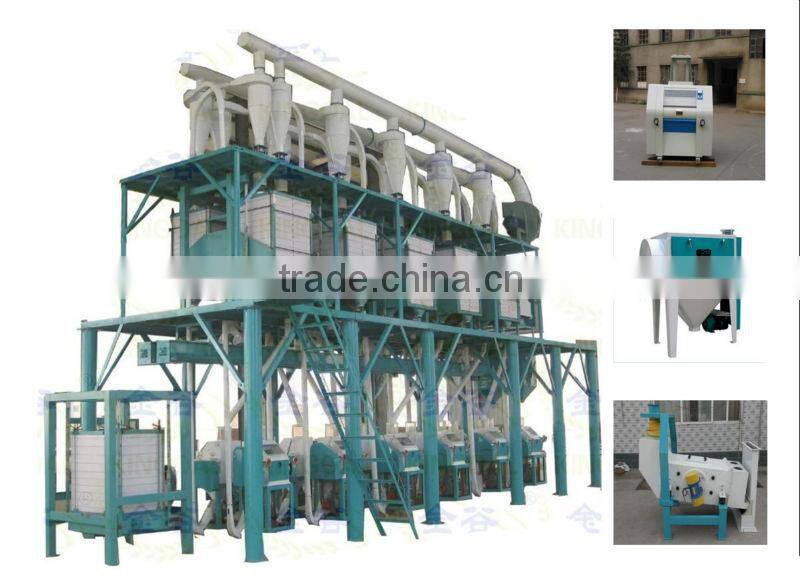 Whole Complete Used Wheat Flour Mill Machine