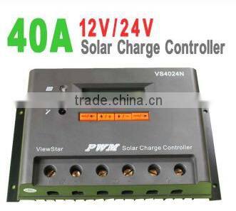 30A 12V/24V PWM Solar charge controller Regulators