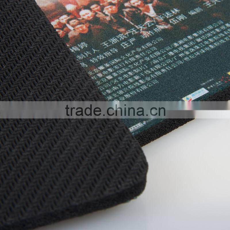 high quality flat heat transfer digital printing gaming mouse pad