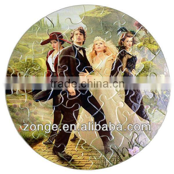 Round Custom Jigsaw Puzzles Wholesaler