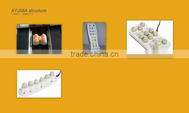 jade caps folding massage bed with thermal therapy(AYJ-08A)