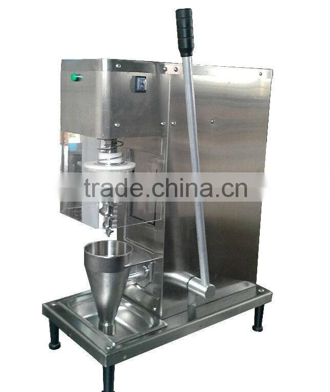 178T Stainless table top ice cream and smoothies mixer with metal cup made in China