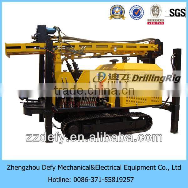 Rock drilling machine DFQ-150 Crawler drilling rig, borehole drilling machine price