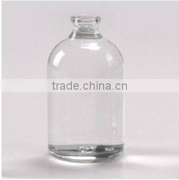100ml clear moulded glass bottle