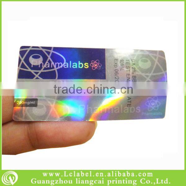 10ml laber sticker printing for bottle