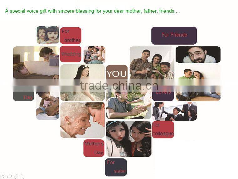 gift pack postcards musical wholesale, best wishes music card