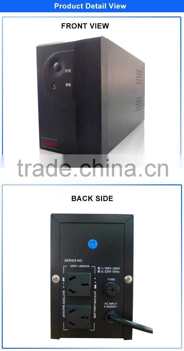 China Factory Full Avr Design 1000Va / 600W Computer Backup Power