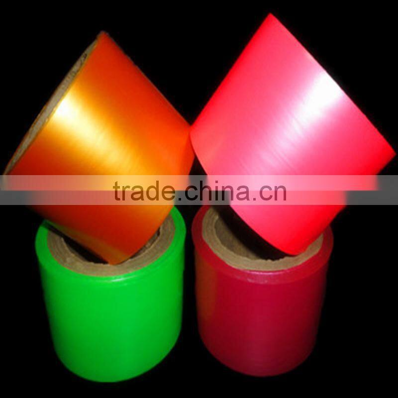 Best Sell Decorative Different Colors PET Fluorescent Protective Film