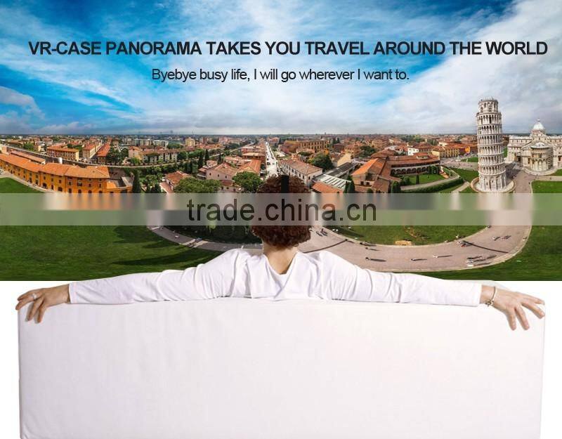 Plastic cardboard 3D Vr Virtual Reality case Figment VR/vr box for mobile phone