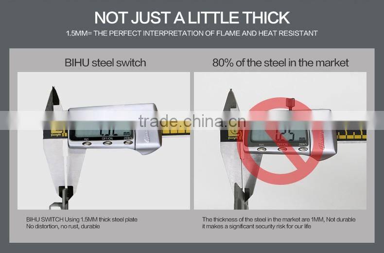 Good quality shanghai BIHU factory price wall gang light switch for sale