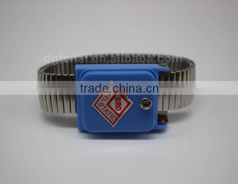 Stainless Metal Wireless ESD Wrist Straps Antistatic Wrist Band for Static Removal