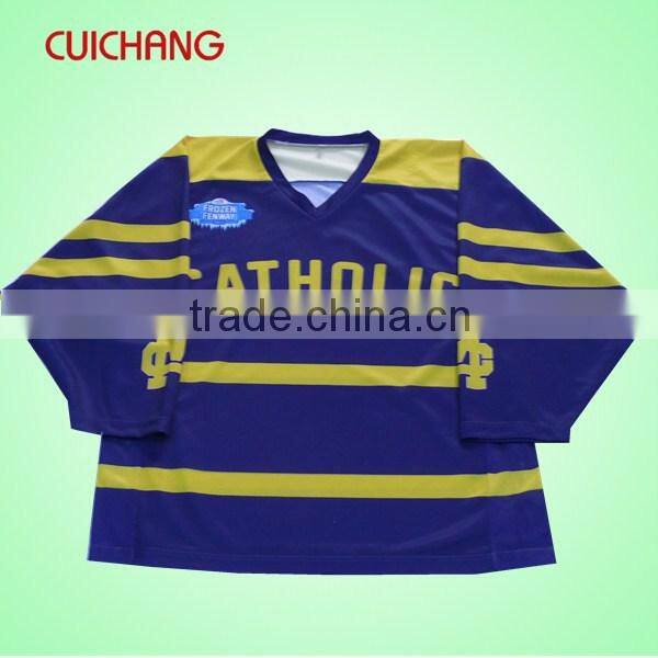 custom ice hockey uniform