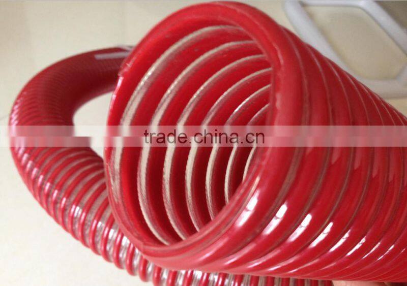 Anti aging PVC plastic pipe, sand pumping pipe, PVC hose HSKEEN