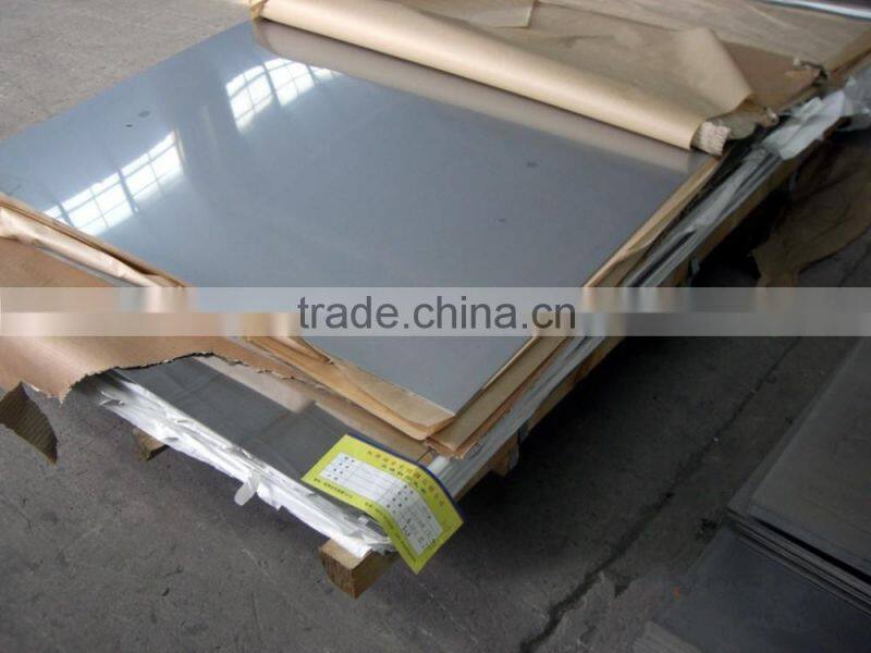 Best price stainless steel sheet astm444 manufacturer 0.5mm for sale