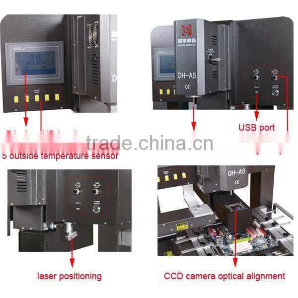 Automatic BGA rework station pick and place bga rework machine