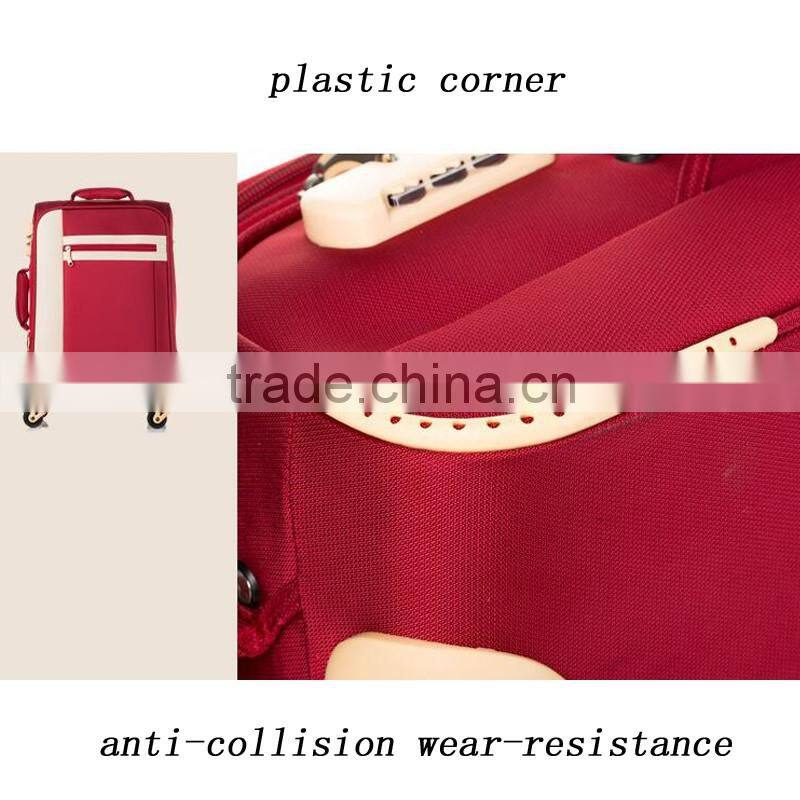 Durable Nylon Fabric Cheap Expandable Superlight Travel Luggage Trolley