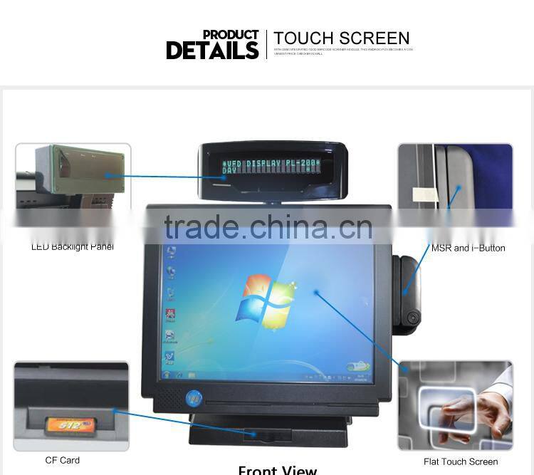 Window POS Terminal Device All in one Touch Screen POS
