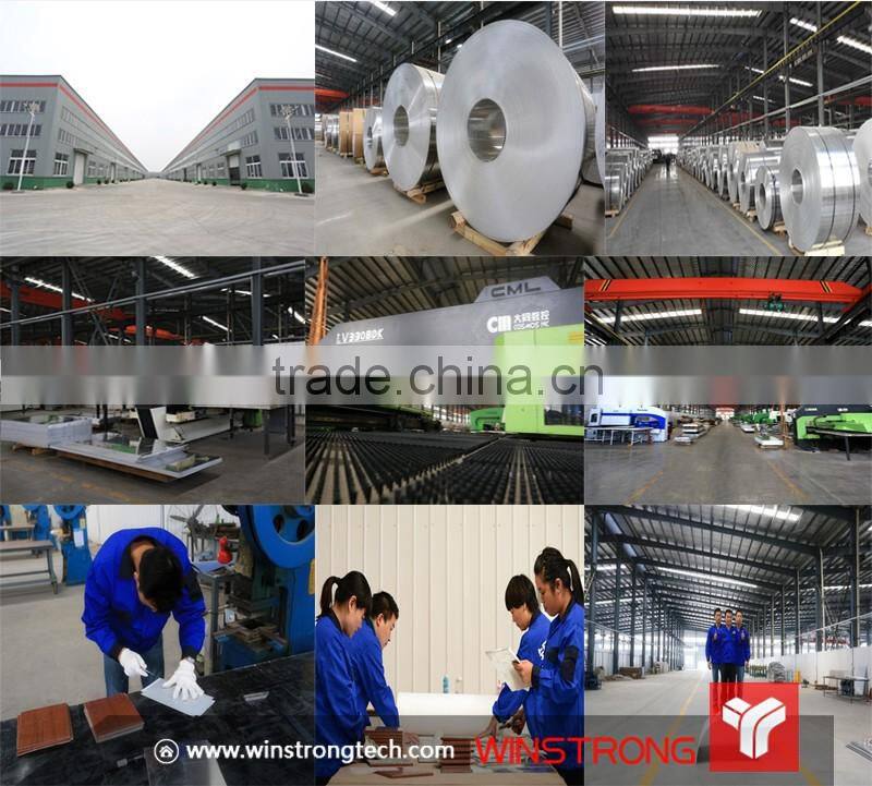 Aluminum honeycomb panels for doors