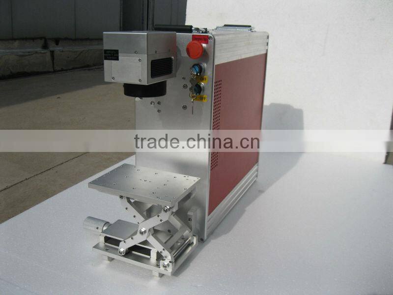 Portable Fiber laser marking machine ,High quality 20W portable fiber laser marking machine price