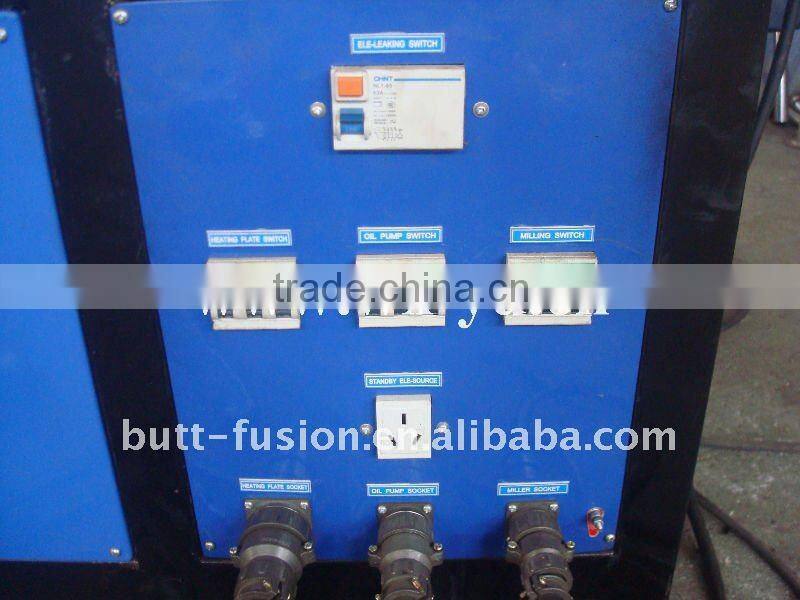 RGH315-90 Workshop fitting pe plastic angle fusion machine