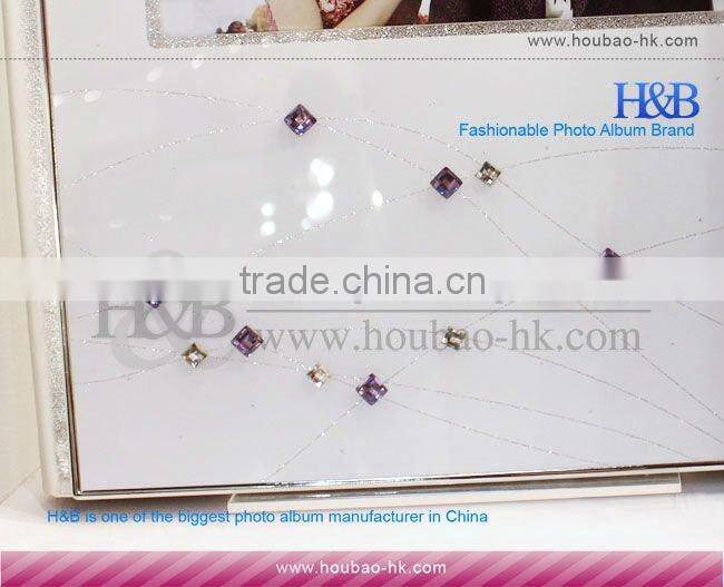 H&B top sale 14x14 white acrylic wedding photo albums
