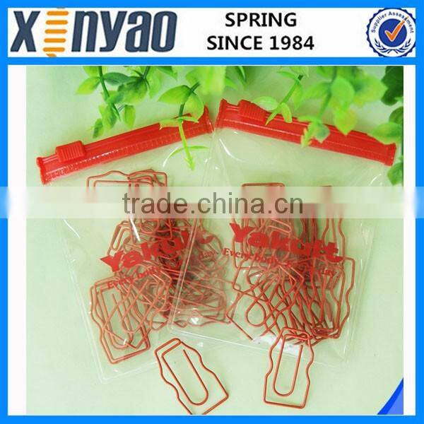 2015 promotional gifts OEM design fancy shape lovely music Piano shape paper clip