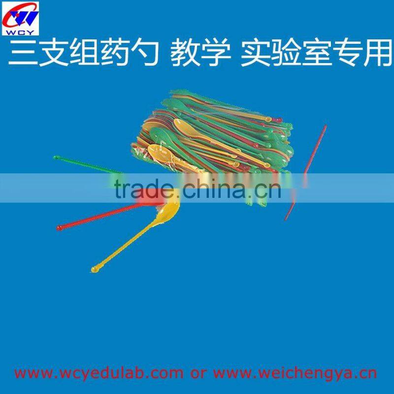 High quality competitive price medicine spoon / spatula / plastic spoon with long handle used in chemistry laboratory