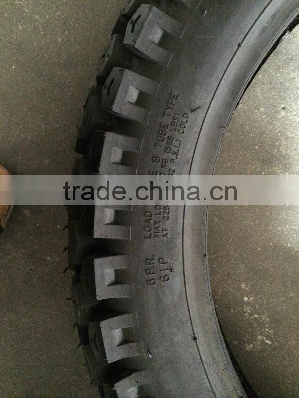 China 4.60-17 racing offroad motorcycle tire and inner tube
