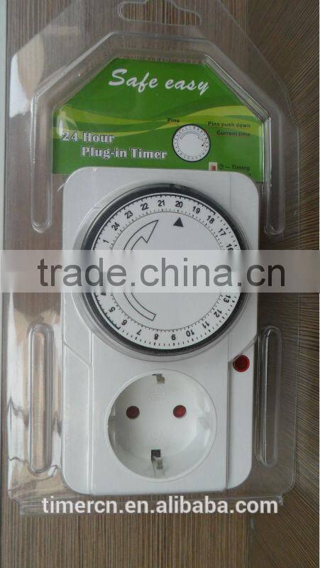 Germany 24 hour mechanical timer with GS CE approved