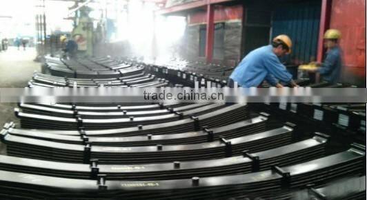Steel ISO Heavy Duty Semi Trailer Truck Suspension Part Parabolic Leaf Spring Manufacturer