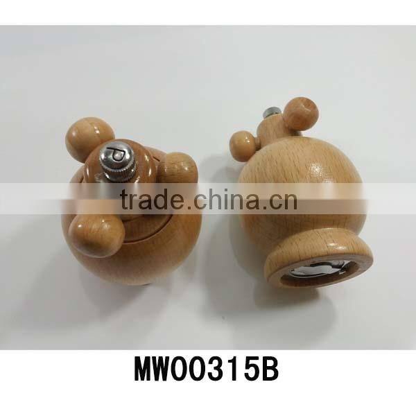 Beatiful wooden pepper mill