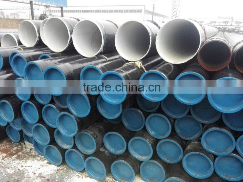 large diameter polyethylene lined steel pipe for urban water supply