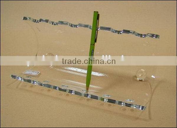 Low price hot sale acrylic stationery stand/pen holder