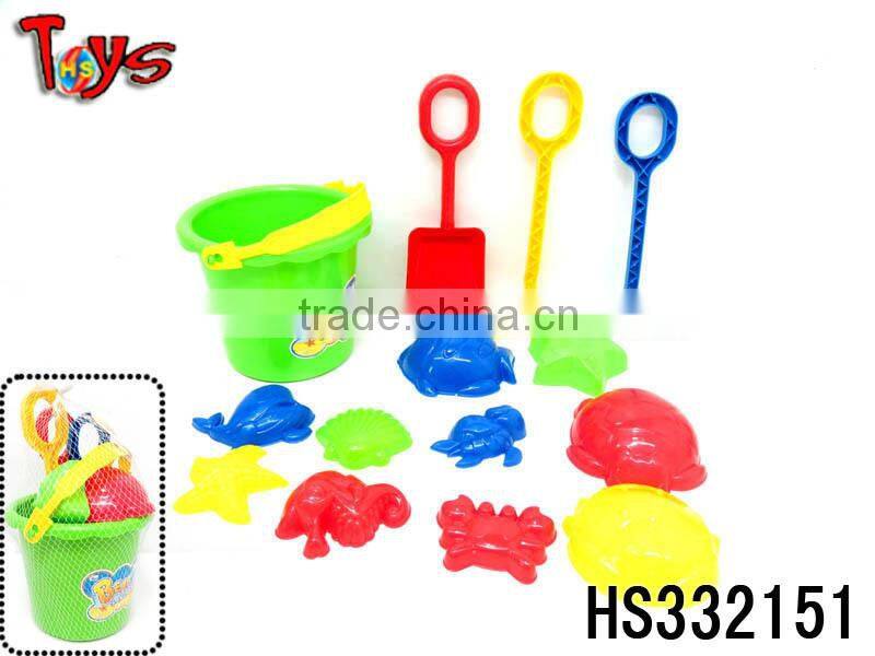 colorful eco-friendly plastic beach bucket