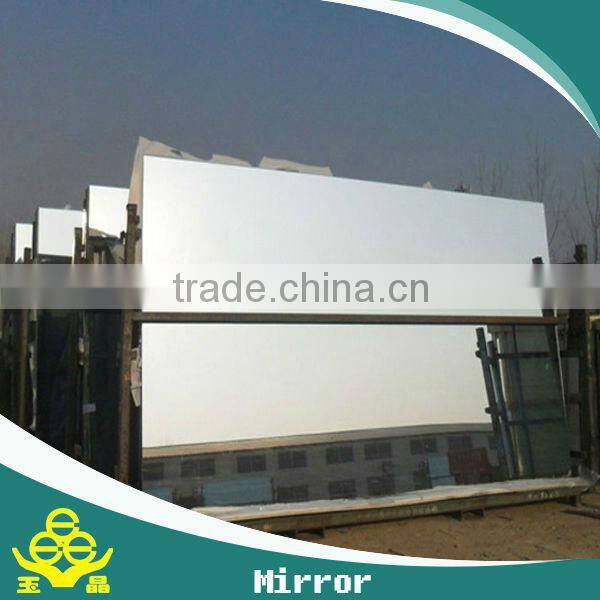 grade A 4mm large sheet mirror glass for sale with CE&ISO certificate