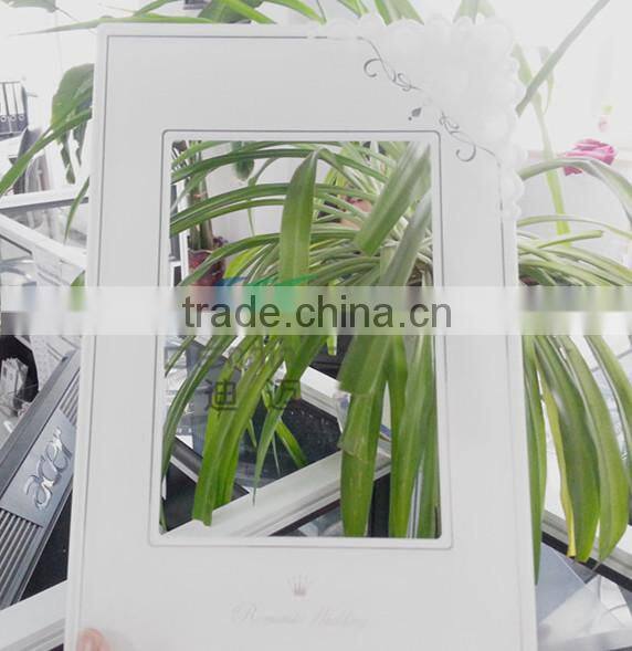 Custom high quality acrylic photo frame 6.0x8.0inches (15.2x20.3cm)
