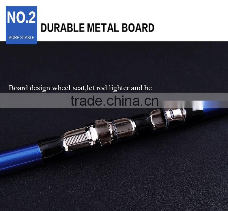 Carbon Fiber Fishing Rod and Reel Combo