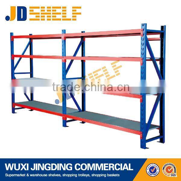 storage warehouse of department store rack