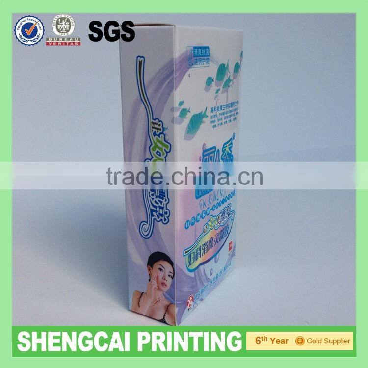 Custom Print Packaging White Cardboard Paper Box