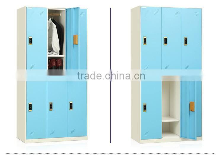 office furniture 6-door clothing steel locker