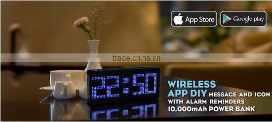 unique design dual usb port wholesale power bank 10000mah capacity