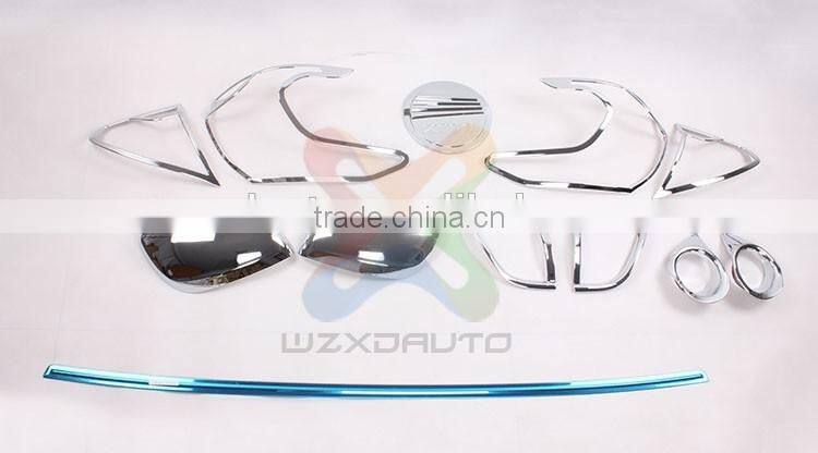 ABS Chrome Exterior Accessories Kits Cover FOR PEUGEOT PG 2008