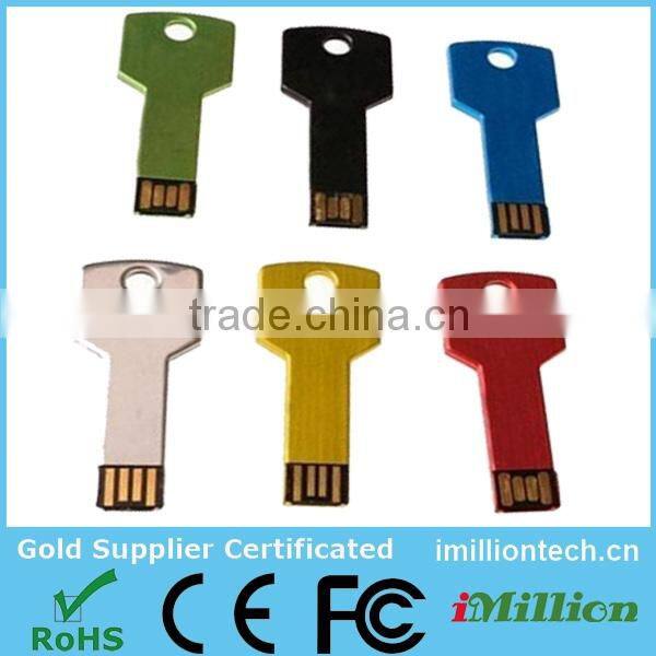 2016 Fashionable key usb flash drive bulk cheap