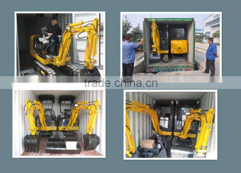 China Cheap CARTER 1.8 Ton Mini Rubber Crawler Excavator , CE / ISO Certificate, CT18-9D