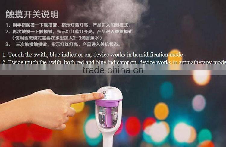 ultrasonic portable air cool mist usb mini aroma humidifier for car