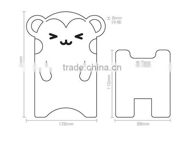 Lazy novelty cell mobile phone table holder