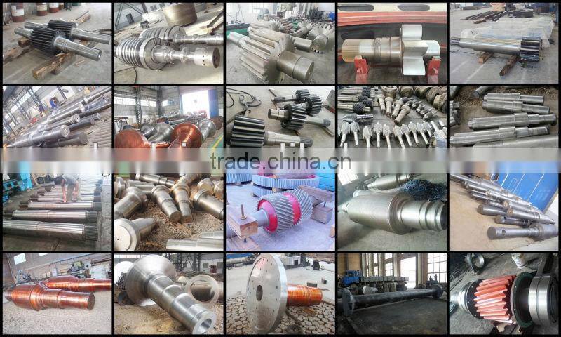Crusher Forged Alloy Steel Rotor Axle Shaft