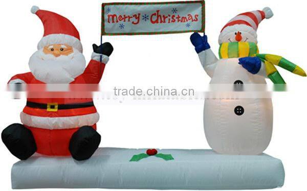 Innovative special inflateable christmas ornaments